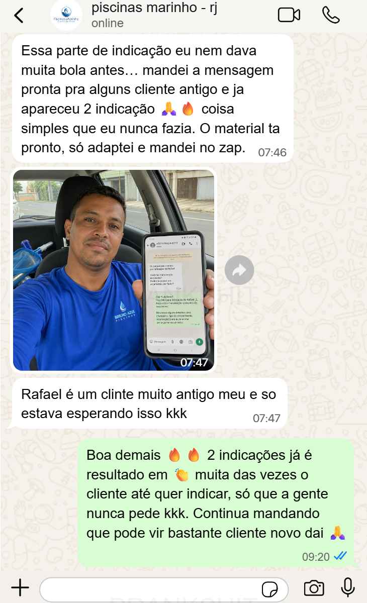 Maleta do Piscineiro na prática